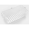 Basicwise Clear Plastic Drawer Organizers, PK 3 QI003394.3